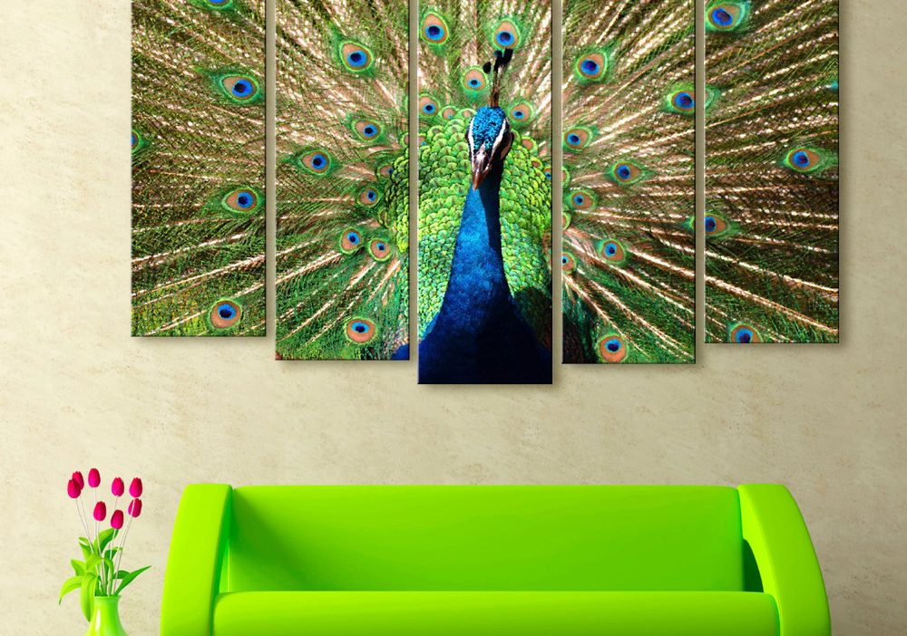 Peacock Home Décor to Create Elegant Feeling House - Simphome
