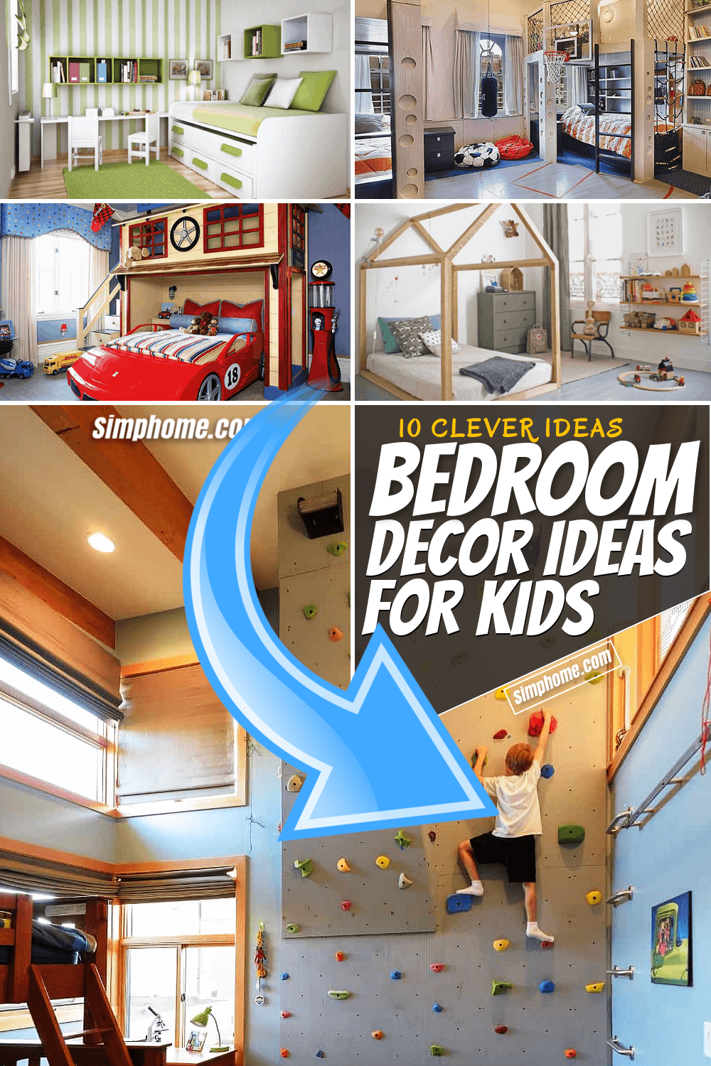 10 Bedroom Design Ideas for Kids - Simphome