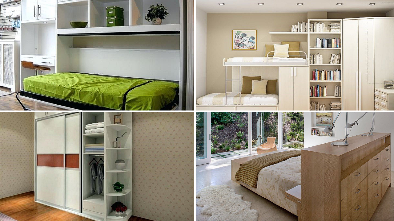 10 DIY Cabinet Ideas for Small Bedroom - Simphome