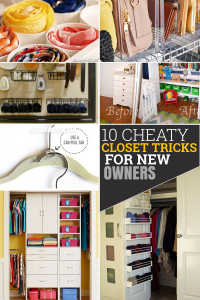 10 Cheaty Closet Tricks for a New Home Owner - Simphome