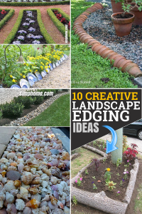 10 Creative Landscape Edging Ideas - Simphome