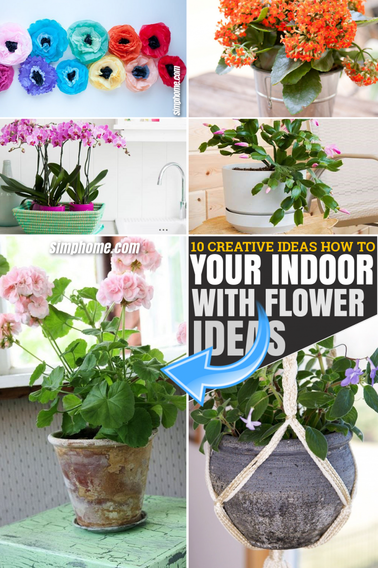 10 Creative Ideas How to Improve Your Indoor with Flowers - Simphome