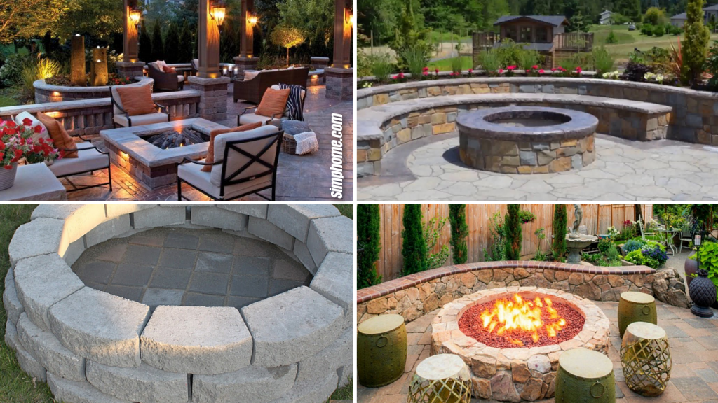 20+ Ideas How to Makeover Outdoor Backyard Firepits - Simphome
