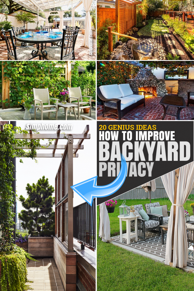 10+ Ways on How to Improve Your Backyard Privacy - Simphome