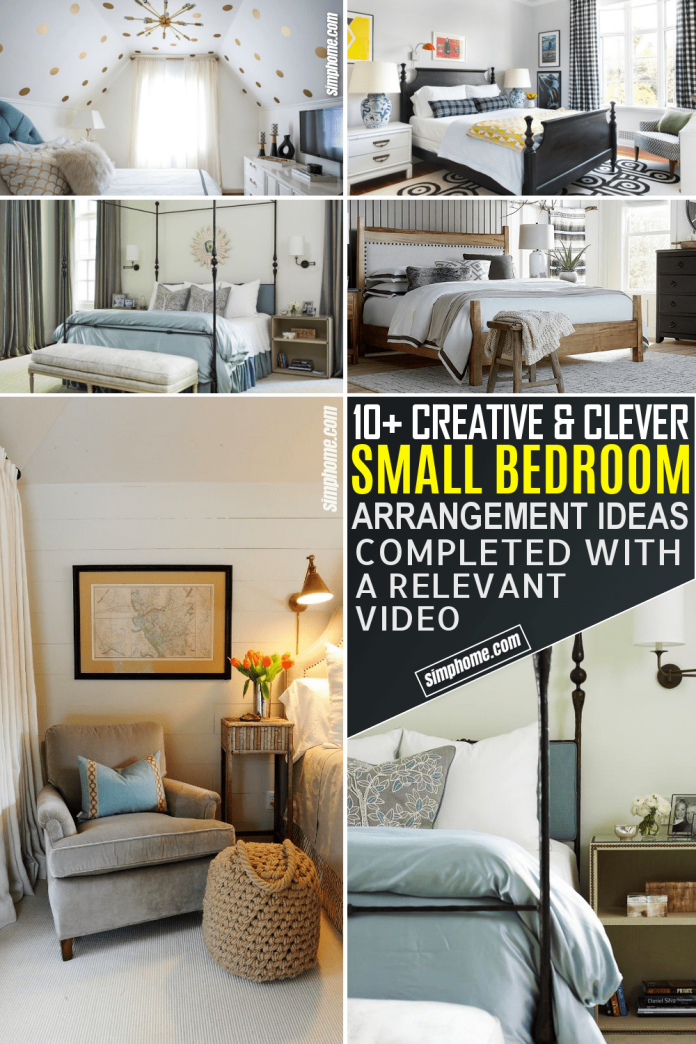 10 Small Bedroom Arrangement Ideas - Simphome