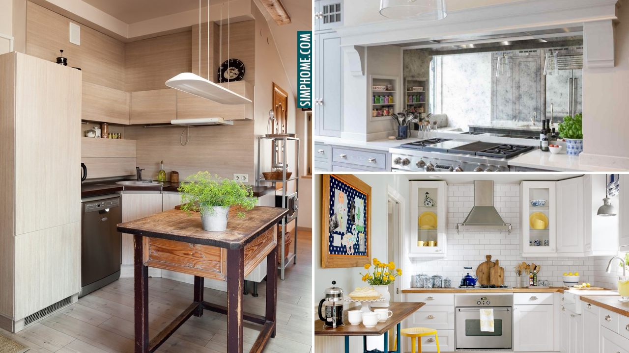 10 Tips on How to Turn Small Kitchen Feel Bigger - Simphome