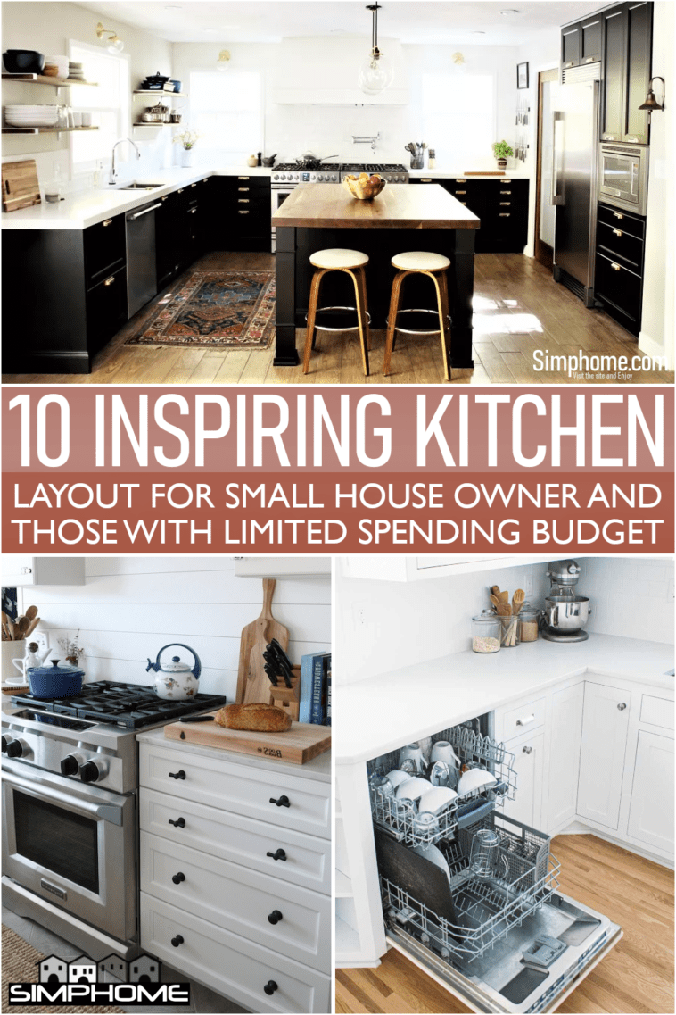 10 Inspiring Kitchen Layout for Small House Owners - Simphome