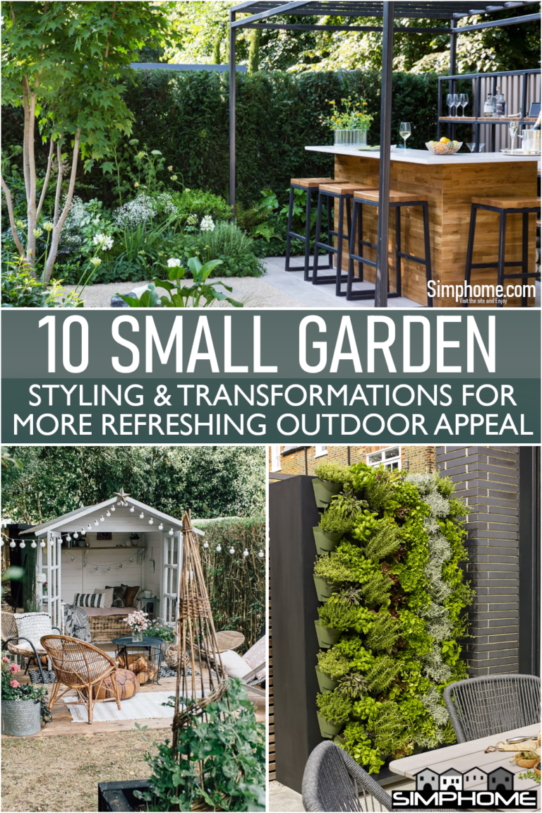 10 Small Garden Styling Ideas - Simphome