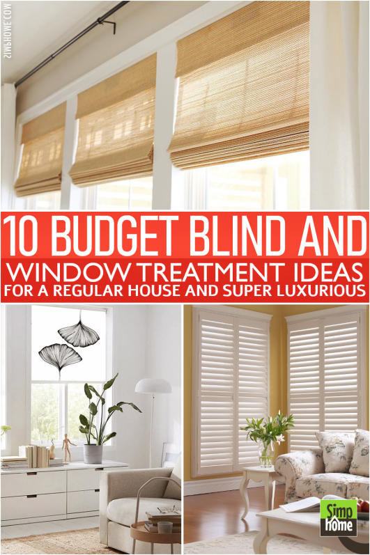 10 Budget Blinds Window Treatment Ideas - Simphome