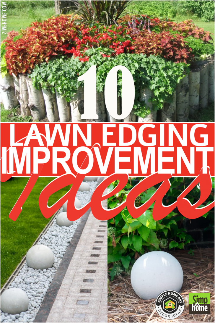 10 Lawn Edging Ideas - Simphome